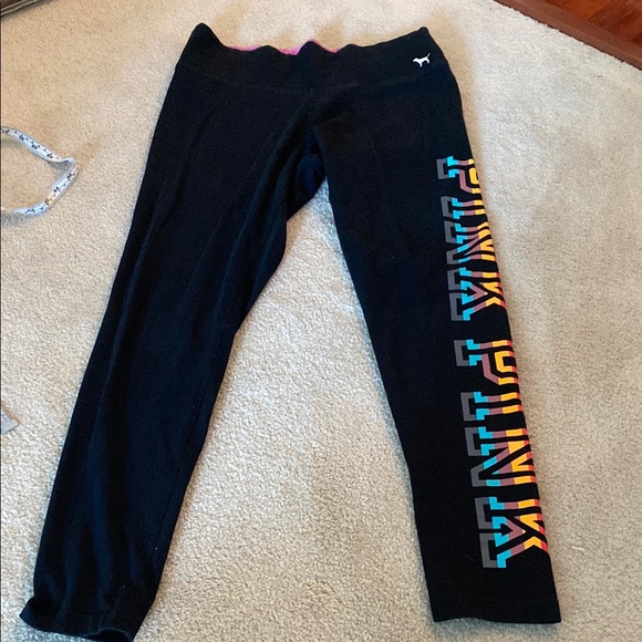 PINK Victoria's Secret Pants - Victoria secret pink size large yoga pants